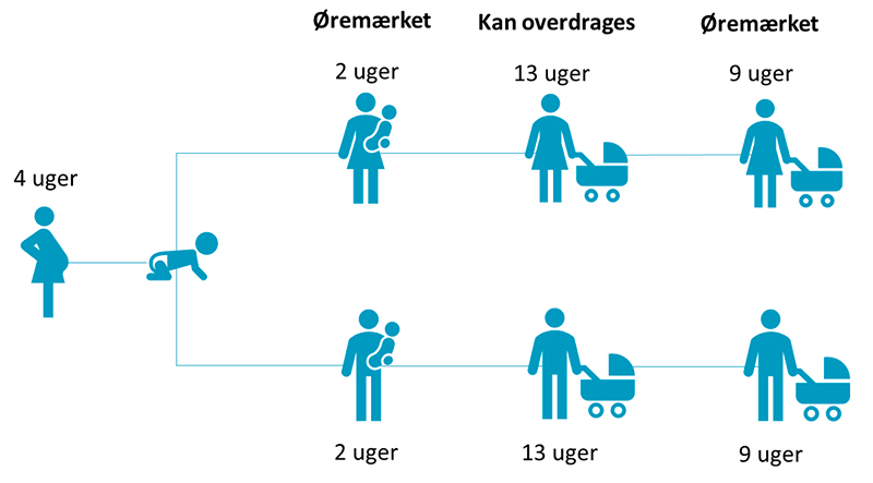 Nye-barselsregler-Illustration-af-fordelingen-af-ret-til-barsel