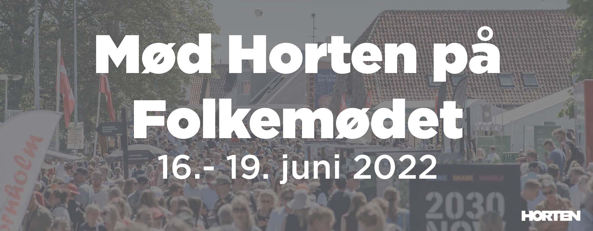 Horten på Folkemødet 2022