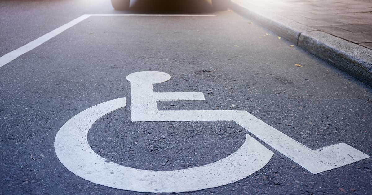 Handicap-parkering