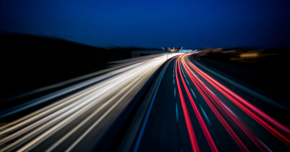 lysstriber motorvej nat
