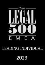 Legal 500 Leading Individual 2023