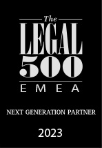 Legal 500 Next generation partner 2023